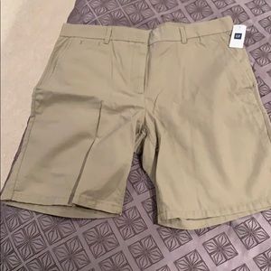 Gap boyfriend roll-up khakis
